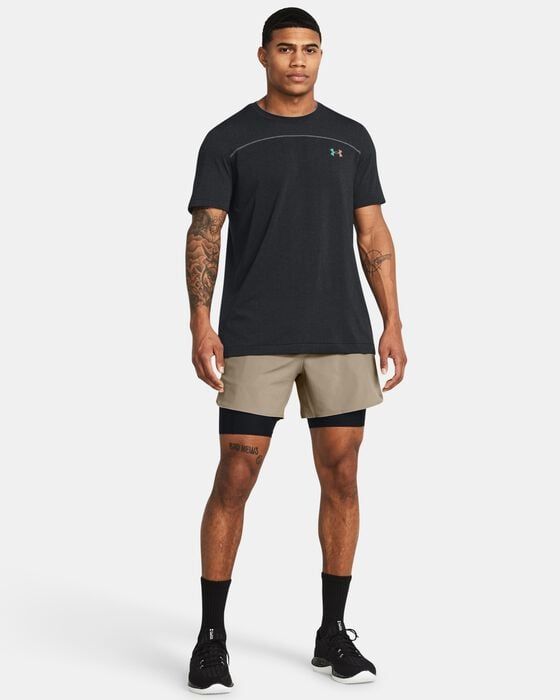 Under Armour - Quần ngắn nam Peak Woven 2-In-1 Training
