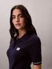 Calvin Klein - Đầm Polo Nữ Micro Cable Knit Polo Mini Dress