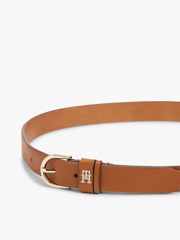 Tommy Hilfiger - Thắt Lưng Nữ Essential TH Monogram Leather Belt