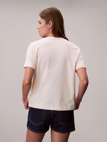 Calvin Klein - Áo Thun Tay Ngắn Nữ Dual Tone Monologo Classic T-Shirt