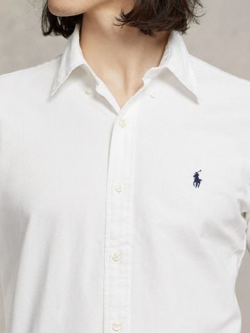 Ralph Lauren - Áo Sơ Mi Nam Custom Fit Garment-Dyed Oxford Shirt