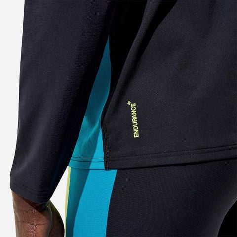 Speedo - Áo Rashguard Nam Long Sleeve Hyperboom Splice Zip Rash Guard - 2