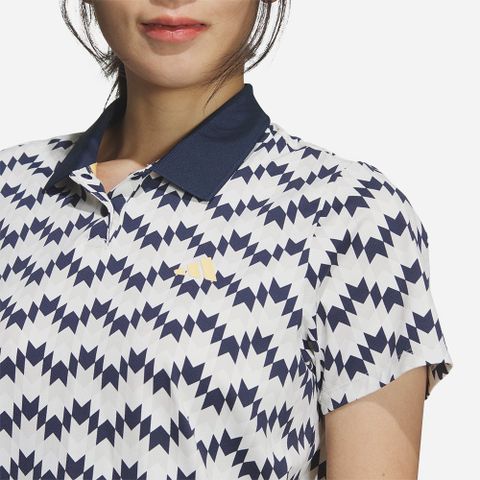 Adidas - Áo Thun Có Cổ Nữ Ultimate365 All Over Print Climacool Polo