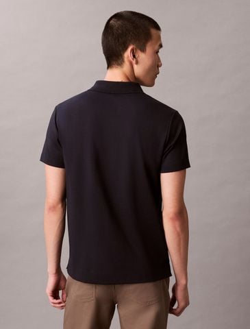 Calvin Klein - Áo polo tay ngắn nam Luxe Slim Polo - 2