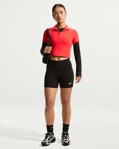 Nike - Áo Thun Có Cổ Nữ Sportswear Essential Women's Short-sleeve Polo Top