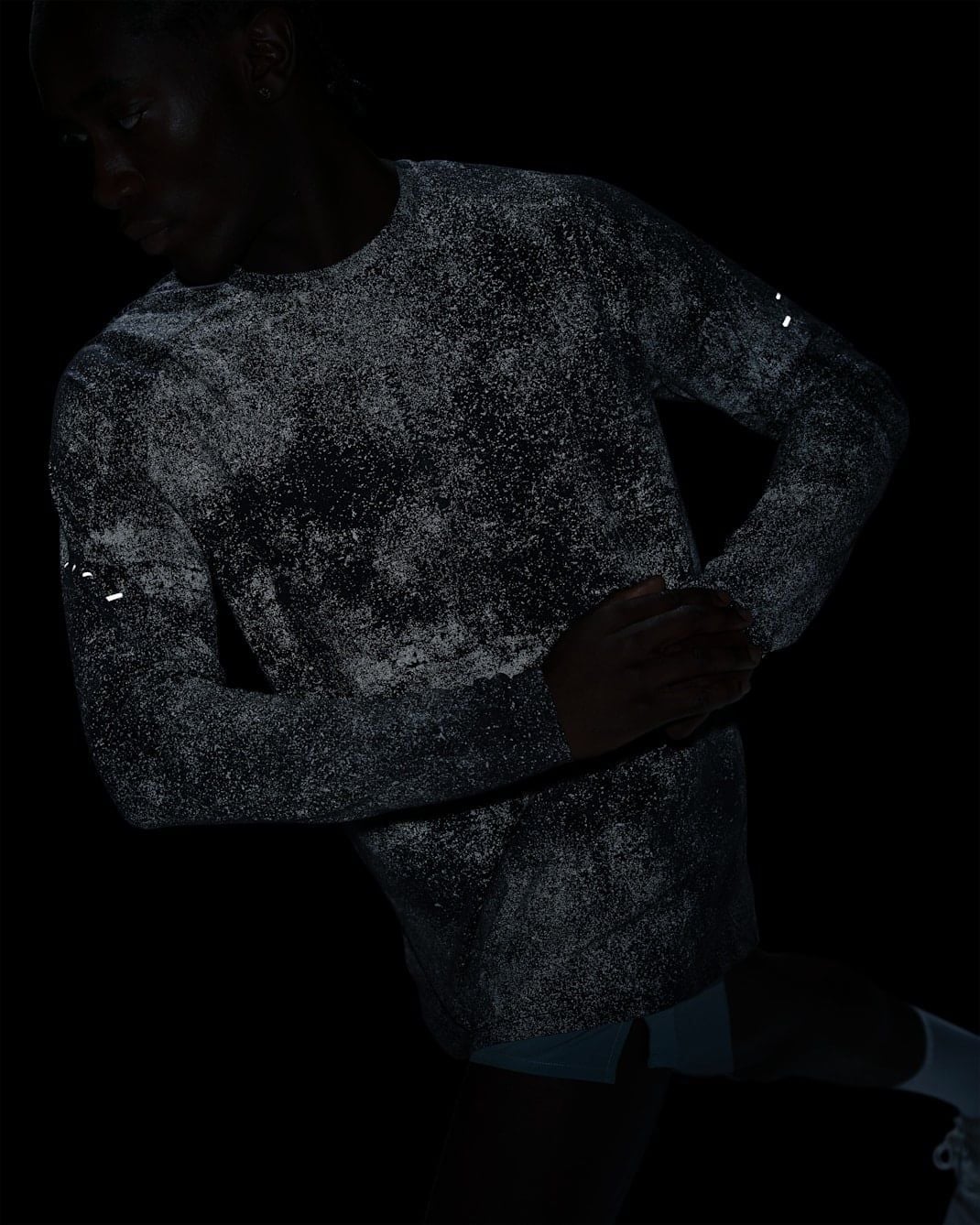 Nike - Áo tay dài thể thao Nam Stride Men's Dri-FIT ADV Long-Sleeve Running Top with Reflective Accents