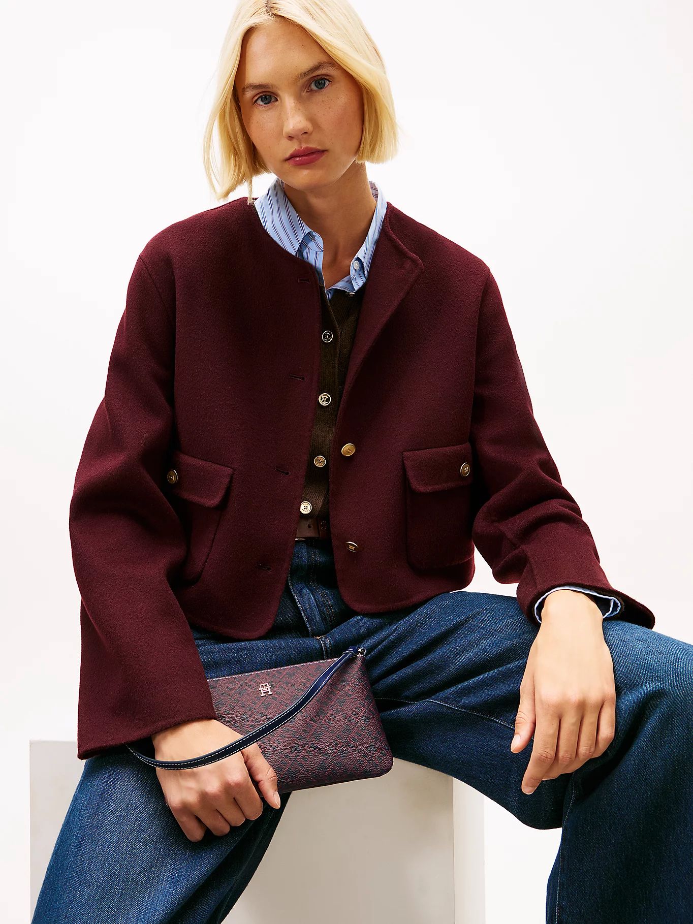 Tommy Hilfiger - Túi xách nữ Hilfiger Icon Shoulder Pouch Bag