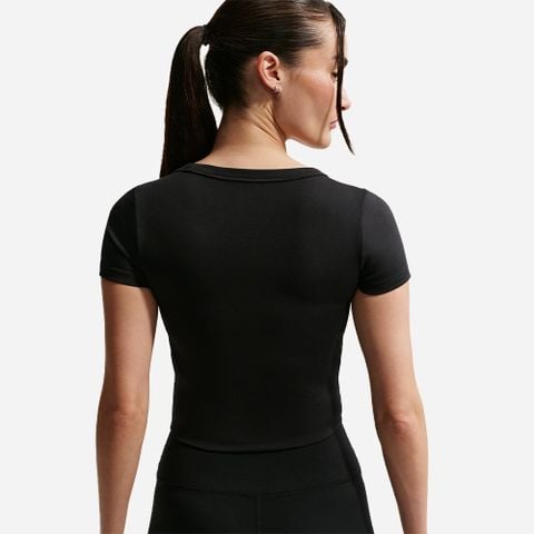 Nike - Áo Tay Ngắn Thể Thao Nữ One Fitted DF SS