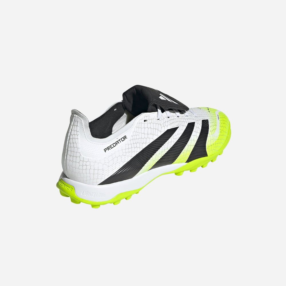 adidas - Giày đá banh Nam Men's Adidas Predator League Fold-Over Tongue Turf Boots - White