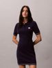 Calvin Klein - Đầm Polo Nữ Micro Cable Knit Polo Mini Dress