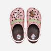 Crocs - Xăng đan nam nữ Demon Slayer Nezuko Classic Clog Espresso Lifestyle