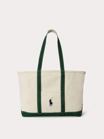 Ralph Lauren - Túi Tote Nam Big Pony Canvas Tote