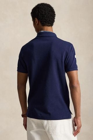 Ralph Lauren - Áo Polo Nam Custom Slim Fit Big Pony Mesh Polo Shirt