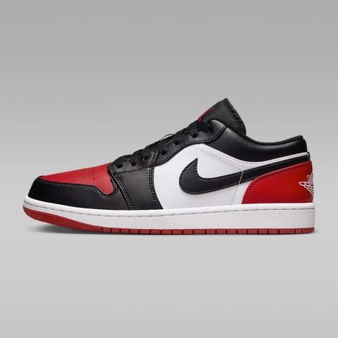 Nike - Giày Sneakers Nam Air Jordan 1 Low Bred Toe