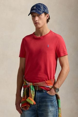 Ralph Lauren - Áo Thun Tay Ngắn Nam Premium Short Sleeve T-Shirt