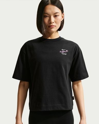 Nike - Áo Tay Ngắn Thể Thao Nữ Women's Oversized Mid-Cropped T-Shirt
