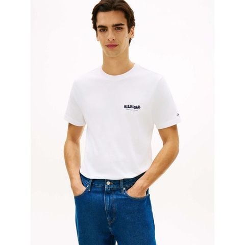 Tommy Hilfiger - Áo Thun Tay Ngắn Nam Photo Print Hilfiger Tee