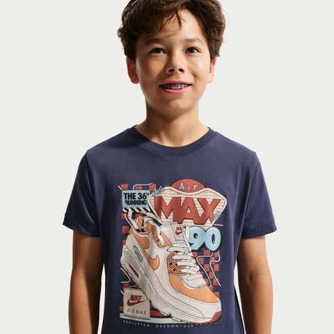 Nike - Áo Tay Ngắn Thể Thao Trẻ Em Air Max 90 Tee