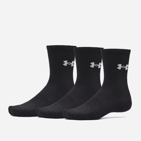 Under Armour - Vớ Tập Luyện Unisex Performance Cotton 3P Crew