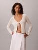 Calvin Klein - Áo Cardigan Nữ Linen Blend Tie Front Cardigan