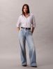 Calvin Klein - Quần Jean Dài Nữ Wide Leg Light Wash 37.5 Jeans