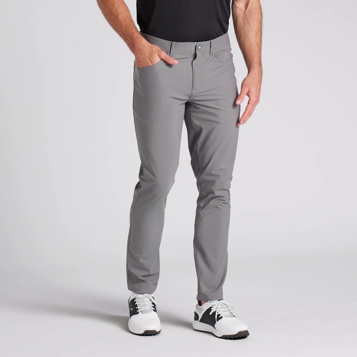 Puma - Quần dài nam 101 5 Pockets Golf Pants - Gray