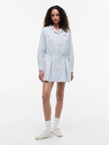 Tommy Hilfiger - Đầm Sơ Mi Nữ Stripe Pleated Mini Shirt Dress