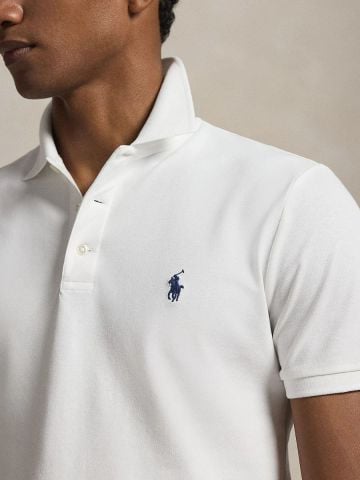 Ralph Lauren - Áo Polo Nam Custom Slim Fit Stretch Mesh Polo Shirt