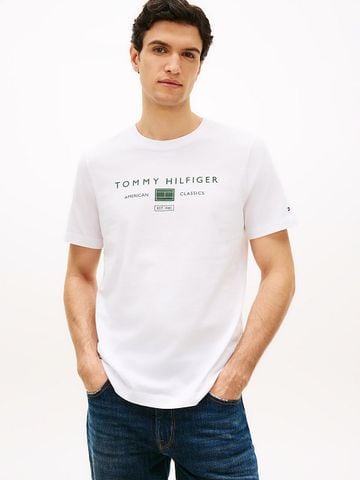 Tommy Hilfiger - Áo Thun Tay Ngắn Nam Jersey Logo T-Shirt