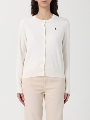 Ralph Lauren - Áo Cardigan Nữ Crew-Neck Cardigan With Pony Logo