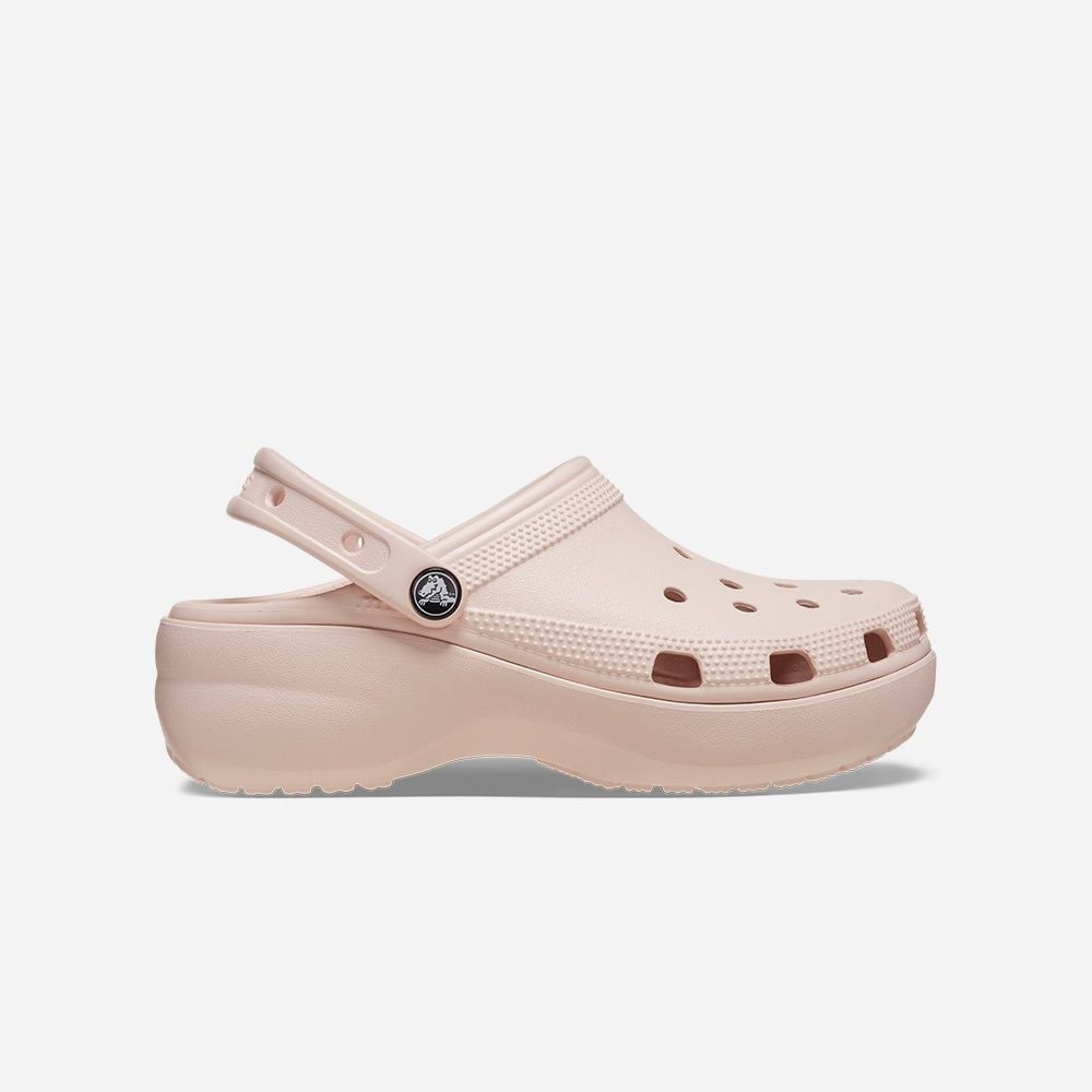 Crocs - Xăng đan nữ Classic Women's Platform Quartz Lifestyle