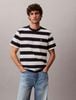 Calvin Klein - Áo Thun Tay Ngắn Nam Monogram Stripe Relaxed T-Shirt