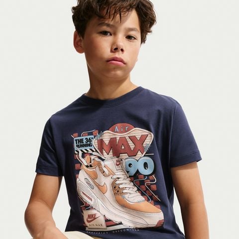 Nike - Áo Tay Ngắn Thể Thao Trẻ Em Air Max 90 Tee