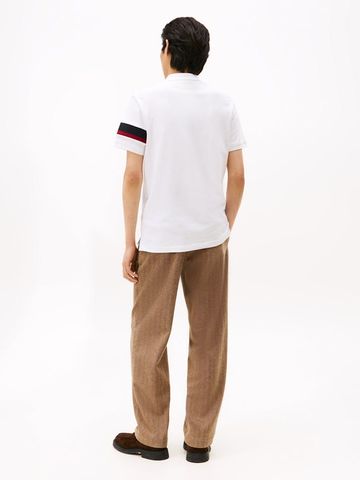 Tommy Hilfiger - Áo thun có cổ polo tay ngắn nam RWB Sleeve Tape Polo