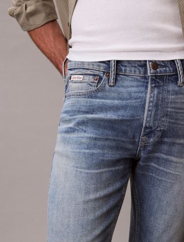 Calvin Klein - Quần Jean Dài Nam Slim Monte Indigo Italian Jean