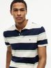 Tommy Hilfiger - Áo Thun Có Cổ Nam Regular Fit Pique Stripe Polo Shirt