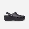 Crocs - Xăng đan nữ Classic Clog Platform Black Lifestyle