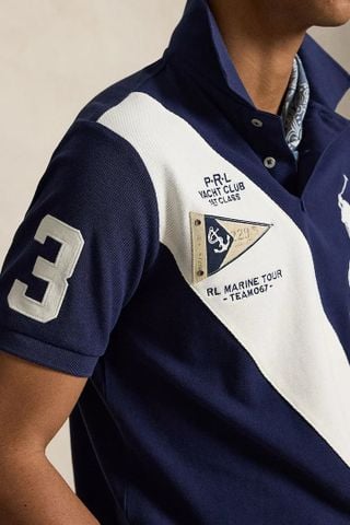 Ralph Lauren - Áo Polo Nam Custom Slim Fit Big Pony Mesh Polo Shirt