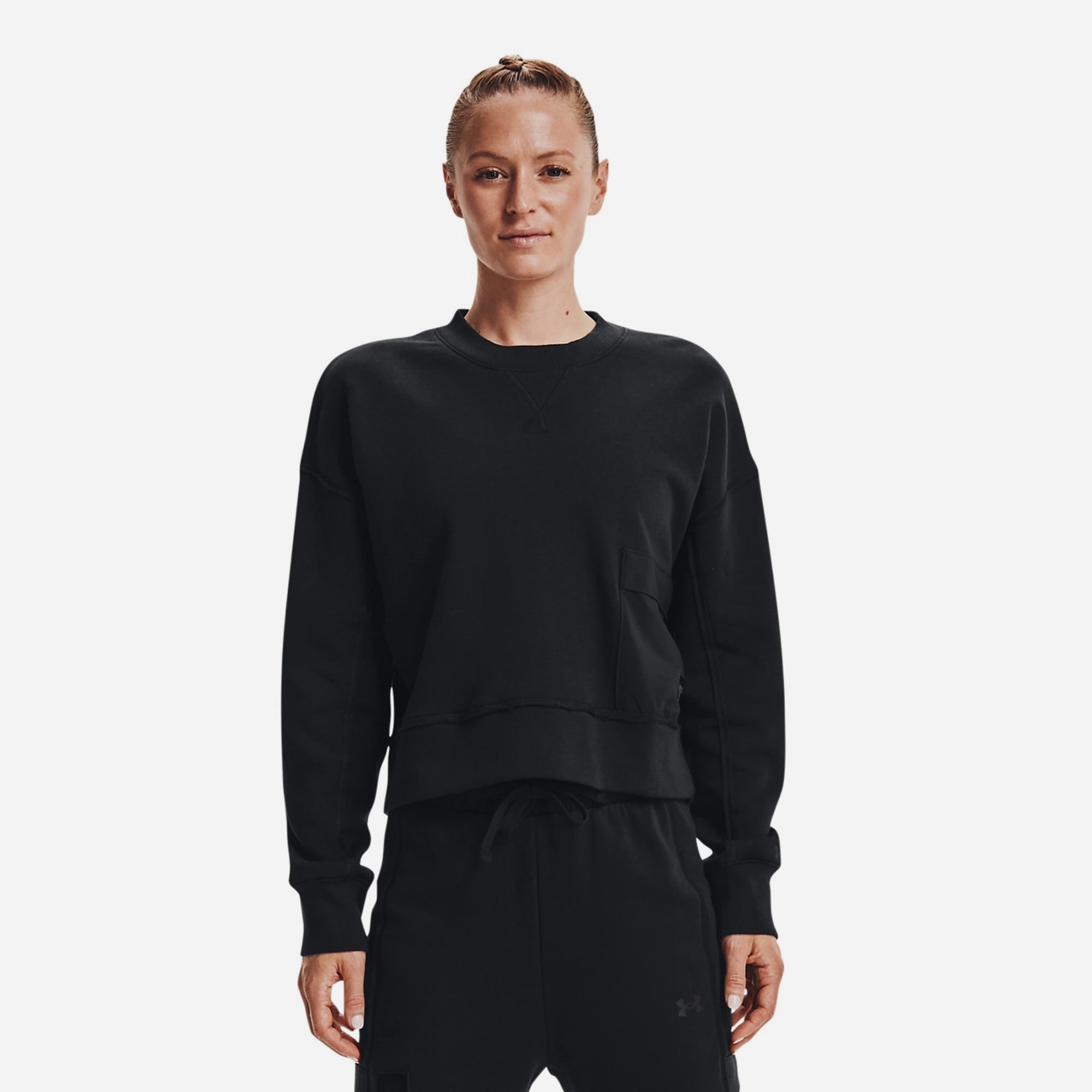 Under Armour - Áo Sweatshirt Nữ Project Rock Fleece Crew