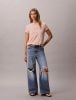 Calvin Klein - Áo Thun Tay Ngắn Nữ Classic Foil Monologo Tee