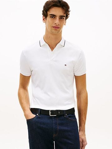 Tommy Hilfiger - Áo Polo Nam Liquid Cotton Tipped Slim Polo