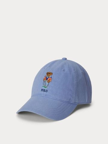Ralph Lauren - Nón Lưỡi Trai Nam WOVEN-Bear Linen Ball Cap
