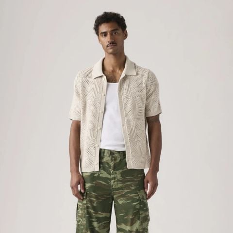 Levi's - Áo Cardigan Nam Sweater Camp Lightweight Shirt
