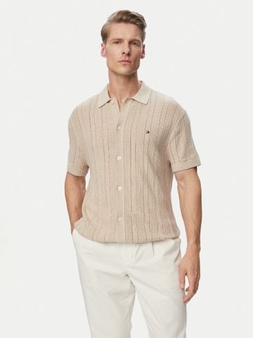 Tommy Hilfiger - Áo Sơ Mi Nam Pointelle Structure Shirt
