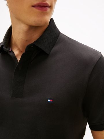 Tommy Hilfiger - Áo Thun Có Cổ Nam Regular Pique Jacquard Collar Polo Shirt