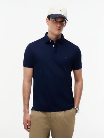 Tommy Hilfiger - Áo Polo Nam Regular Pique Jacquard Collar Polo Shirt