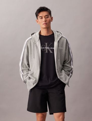 Calvin Klein - Áo Khoác Thể Thao Nam Cotton Blend French Terry Zip Hoodie