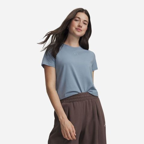Under Armour - Áo Thun Tay Ngắn Nữ Rival Core SS