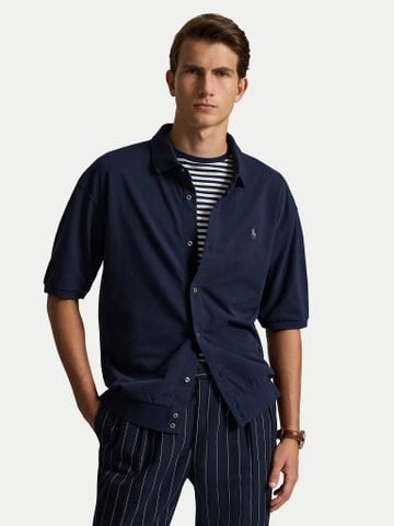 Ralph Lauren - Áo Sơ Mi Nam Relaxed Fit Cotton Mesh Shirt
