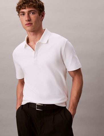 Calvin Klein - Áo polo tay ngắn nam CK Premium Cotton Polo - 2
